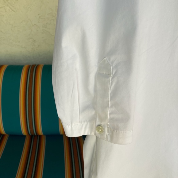 J. JILL White  A-Line Tunic Blouse NWT Medium - Picture 5 of 7